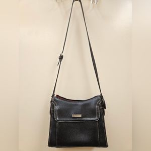 Liz Claiborne Purse Shoulder Bag Crossbody Adj Strap Organizer